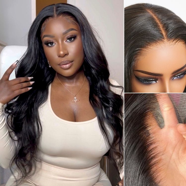 Pre Max Wigs | Super Natural Hairline Loose Body Wave Glueless 5x5 Closure HD Lace Wig | Large & Small Cap Size