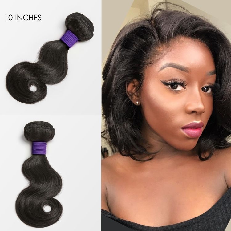 Upgraded Brazilian Hair | 1pc Straight / Body Wave 100% Virgin Brazilian Human Hair Bundle