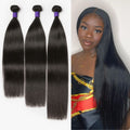 Upgraded Brazilian Hair | 3pcs Straight 100% Virgin Human Hair Bundles