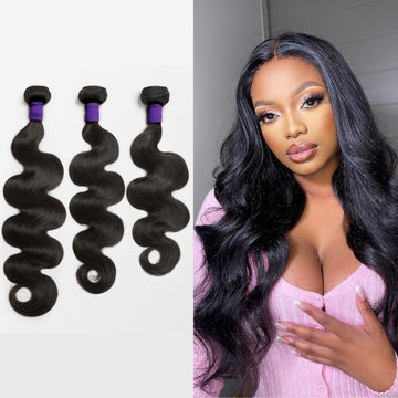 Upgraded Brazilian Hair | 3pcs Body Wave 100% Virgin Human Hair Bundles