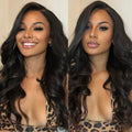 Crazy Wednesday | Honey Blonde Highlight / Natural Black Loose Body Wave Glueless 13x4 Lace Front Wig