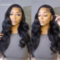 Newbie Only | PreMax Wigs | 360 Lace Super Natural Hairline Water Wave / Body Wave Free Part Human Hair Wig