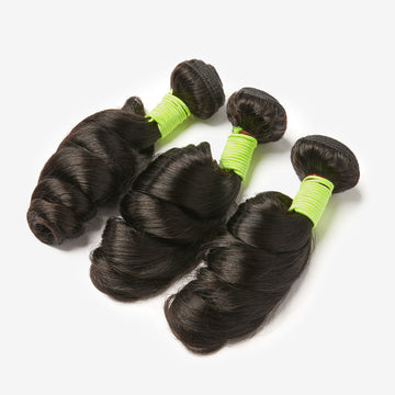 3pcs Loose Wave 100% Virgin Human Hair Bundles