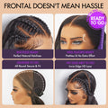 13x5 Ready to Go Frontal Wig | Nature Max Loose Body Wave Ear-to-ear Glueless HD Lace C Part Wig