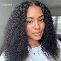 Parting Max Glueless Wig Kinky Curly 7x6 Closure HD Lace Wig Ready to Go