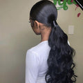 Loose Wave Virgin Human Hair Sleek Ponytail Extension Easy to Wear | Upgraded 2.0