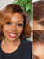 1 SEC INSTALL WIG | Mature Boss Brown Ombre Highlight / Natural Black Loose Wave Glueless Minimalist HD Lace Wig Ready to Go