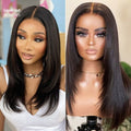 Win Back | PreMax Wigs | Super Natural Hairline Silky Straight Glueless 13x4 Frontal Lace Wig Human Hair Pre-plucked