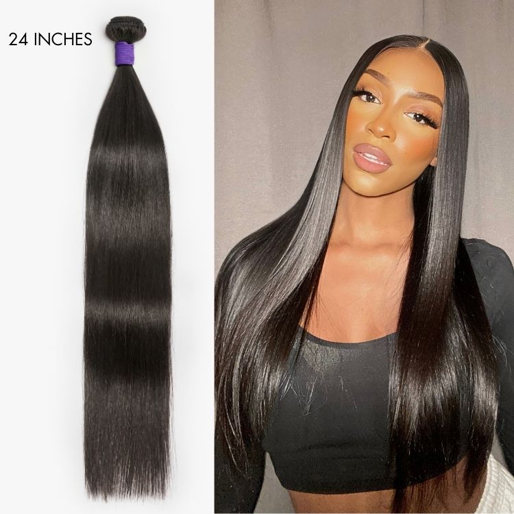 Upgraded Brazilian Hair | 1pc / 3pcs Straight / Body Wave 100% Virgin Human Hair Bundles