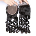 1 Pc Loose Wave 4x4 Lace Closure 100% Human Hair