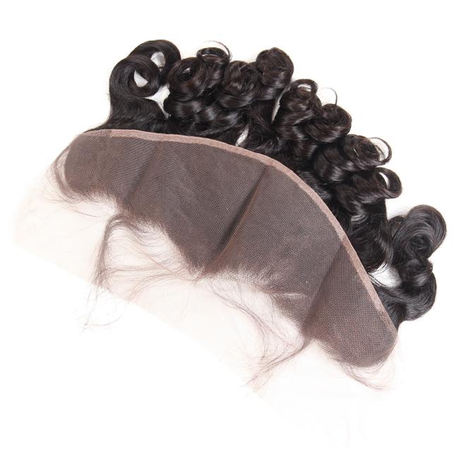 1pc Loose Wave 13x4 Lace Frontal 100% Human Hair