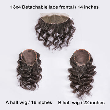 Detachable 13x4 Lace Frontal Wig, Length Switched Arbitrarily | Free Combination