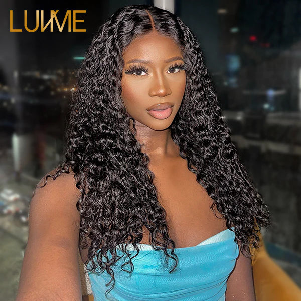 Points Rewards |  Gorgeous Deep Wave Full Hair Glueless 13x4 Frontal Undetectable HD Lace Long Wig 100% Human Hair