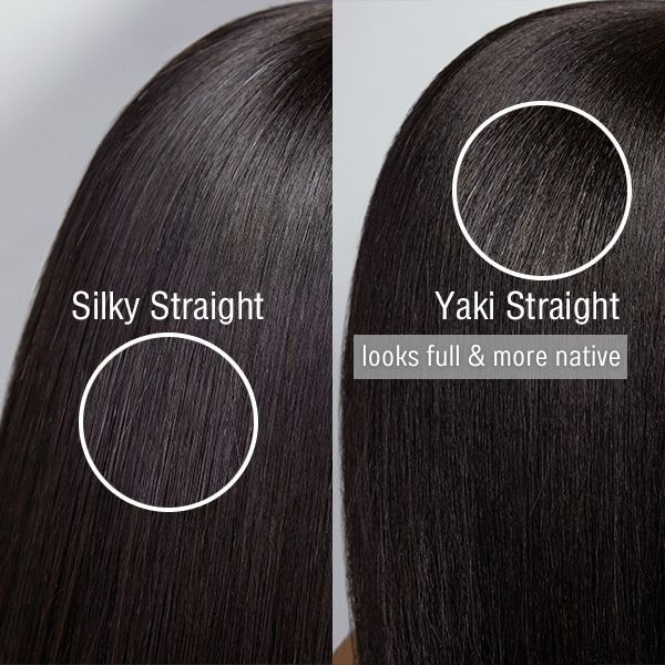 Yaki Straight Bob Wig Undetectable Lace Wig With Bangs